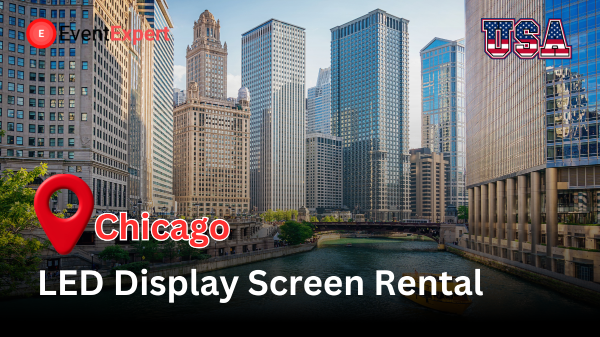 LED Display Screen Rental In Chicago - Washington DC Video Wall